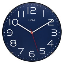 30cm Navy Leni Classic Wall Clock